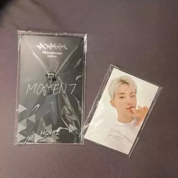 (нераспечатанный) Я действительно продаю браслет Seventeen Hoshi в честь 7-й годовщины, фотокарточку Hoshi