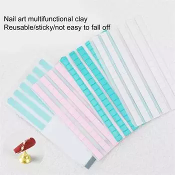 Нераздражающая шпатлевка для крепления ногтей, 96 сеток, самоклеящаяся краска для ногтей розовый