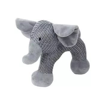 Неразрушимые игрушки для собак, интерактивные игрушки для собак, жевательные игрушки, неразрушимые пищащие игрушки для собак, мягкие плюшевые игрушки для игр и дрессировки One Size небесно-голубой