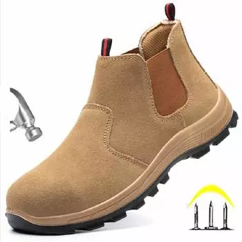 Неразрушимые кроссовки, мужская рабочая обувь, роскошная брендовая защитная обувь, мужские рабочие ботинки с защитой от ударов и проколов, мужская промышленная обувь 45