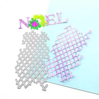 Нерегулярная рыболовная сеть, фон, дизайн, стиль, металлические штампы, сделай сам, скрапбукинг, тиснение, трафарет, бумага, шаблон для альбома серебряный