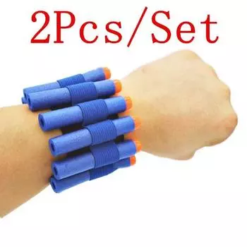 Nerf N-strike Elite Series Blaster Toy Gun EVA Soft Bullet Bullet Wristband Bomb Stretch Wristband