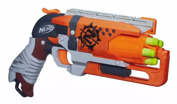 Nerf Zombie Strike Hammershot Zombie Strike Hammershot Blaster Product оранжевый