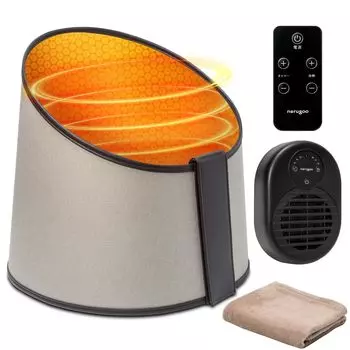 nerugoo Panel Heater Foot Heater Feet Desk Heater (Warm White)