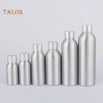 Нержавеющая алюминиевая бутылка для хранения косметической эмульсии, подходящая для лосьона, тонера, рыбацкой еды 50ml