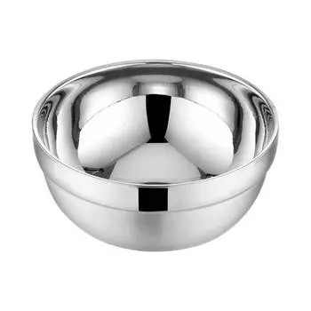 Нержавеющая изолированная миска для еды, рисовый суп, контейнер, бытовая посуда для столовой