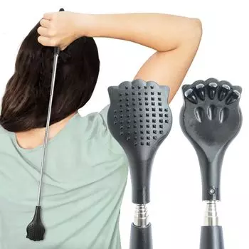 Нержавеющая легкая рука внука, рука кошки, рука кошки, милая, растягивающаяся, сталь, (черный)