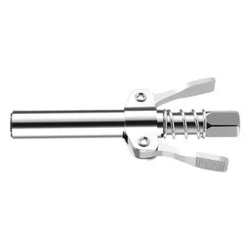 Нержавеющая смазочная муфта, форсунка для масляного инжектора, двойная ручка, наконечники для инструмента для смазки под высоким давлением чёрный