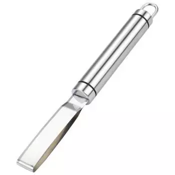 Нержавеющая сталь 304, нож для сердцевины манго, нож для резки, длинная ручка, острая многофункциональная машина для удаления сердцевины ананаса, инструмент для очистки фруктов, кухонные аксессуары серебряный