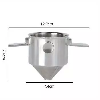 Нержавеющая сталь 304, подвесной фильтр для кофе, чашка, портативный фильтр для ручной промывки, бумажный фильтр, воронка без фильтра, кофейная посуда