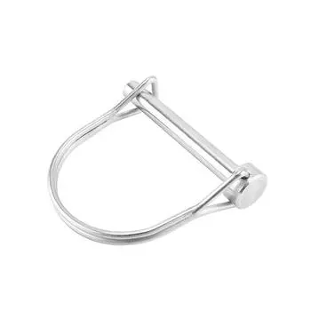 Нержавеющая сталь 316, штифт отбора мощности, круглая арка, проволочный вал, стопорный штифт, предохранительная муфта, фиксатор, ферма, прицепы, вагоны, газон, сад 4.8*50mm