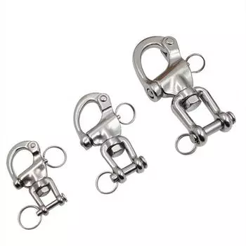 Нержавеющая сталь 316 Вилочный тип Поворотная пружинная скоба Ручная тяговая скоба A-70MM