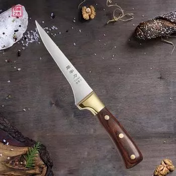 Нержавеющая сталь 5,5 дюймов Нож для обвалки Кухонный нож для филе Нож для скульптуры рыбы Ножи для обвалки