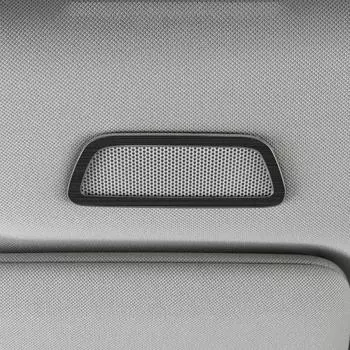 Нержавеющая сталь автомобильный стайлинг крыша передняя аудиоколонки рамка украшения наклейки отделка для Volvo XC60 2018 2019 2020 аксессуары чёрный