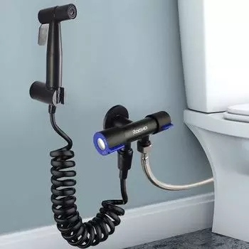 Нержавеющая сталь Биде Распылитель Смесители Туалет Ручной Распылитель Латунный Биде Набор Туалет Биде Распылитель Самоочищающийся Душ для Ванной Комнаты