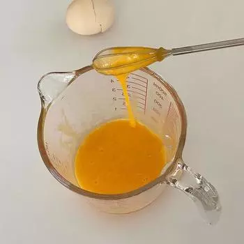 Нержавеющая сталь бытовой миксер для взбивания яиц с ручкой из цельного дерева ручной мини-миксер для сливок и масла Wooden