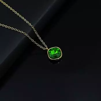 Нержавеющая сталь Цвет Цирконий Цирконий Ожерелье Стильный Простой Мужской И Женский Титан Сталь Ключица Цепь