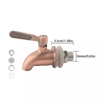 Нержавеющая сталь диспенсер для воды кран резьба диаметр насадка для крана для раковины бутылочный кран диспенсер для вина бочка водопроводный кран