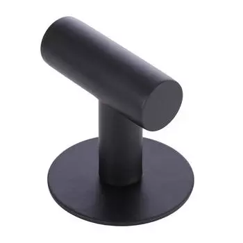 Нержавеющая сталь Фурнитура Вешалка для полотенец Держатель для туалетной бумаги Крючок для полотенец Крючок для ванной Товары для дома Туалет Принадлежности для ванной One Size чёрный