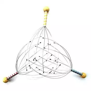 Нержавеющая сталь голова осьминог стимулятор волос снятие стресса расслабляющий массажер One Size