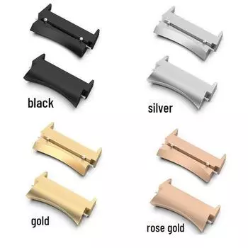 Нержавеющая сталь Head Grain для Samsung Watch5/6 и Galaxy Watch4 1 head + 1 ear серебряный