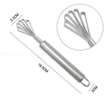 Нержавеющая сталь Кокосовый ломтерезка скребок для удаления чешуи рыбы скребок для удаления мякоти кокоса нож для овощей аксессуары