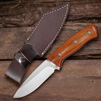 Нержавеющая сталь, кухонный нож для нарезки костей, нож для рыбалки, кемпинга, барбекю, нож для мяса, овощерезка 1