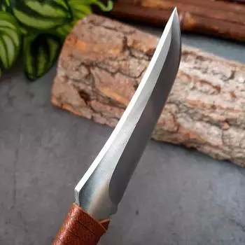 Нержавеющая сталь кухонный нож для обвалки мяса поварской нож для разделки мяса многофункциональный карманный нож для филе рыбы крепление DIY ручка