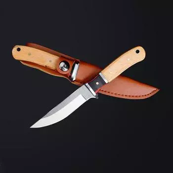 Нержавеющая сталь кухонный нож для овощей, мяса, фруктов, резак для барбекю, портативные ножи для рыбалки