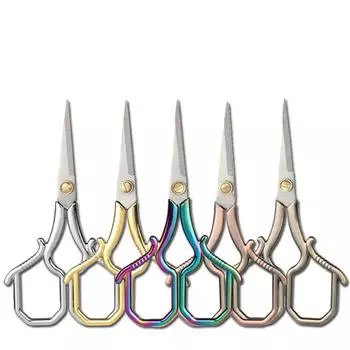 Нержавеющая сталь маленькая ретро вышивка крестом нитки клипер бытовые DIY одежда ножницы швейные вышивальные аксессуары золотистый