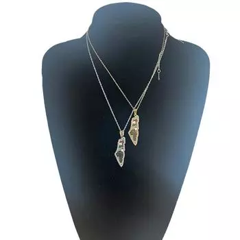 Нержавеющая сталь мечеть Аль-Акса кулон ожерелья 18 К позолоченные этнические исламские очаровательные ювелирные изделия подарок для женщин и мужчин A6