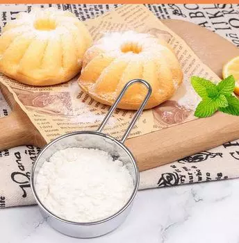 Нержавеющая сталь мелкоячеистое сито ручной дуршлаг для сахара какао матча порошок муки сито 40 ячеек подвесные домашние кухонные принадлежности