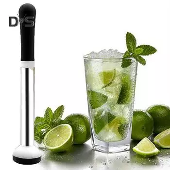Нержавеющая сталь мешалка для коктейлей, смеситель для льда, дробилка для льда, инструмент для мадлера