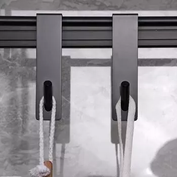 Нержавеющая сталь над стеклянной дверью, душевая дверь, задняя вешалка для полотенец для душа, S-образная вешалка для ванной комнаты, держатель для халата, крючки