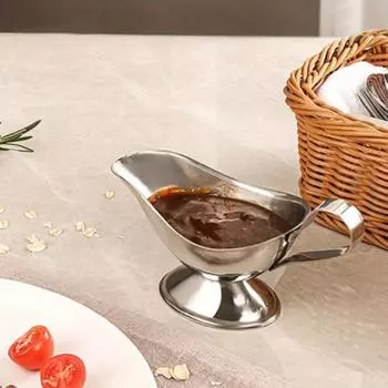 Нержавеющая стальная тарелка для приправ, миска для макания в горячее, маленькая чашка для соуса, суши, уксуса, соевого соуса, контейнер для закусок 1pc