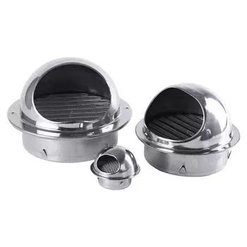 Нержавеющая сталь настенный потолок воздуховоды воздуховоды вытяжная решетка крышка выходное отверстие для отопления и охлаждения водонепроницаемая крышка