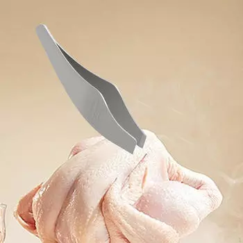 Нержавеющая сталь, нож для очистки чеснока, пинцет для рыбных костей, практичные щипцы для сервировки закусок, кулинария