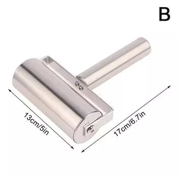 Нержавеющая сталь Одинарный/Двойной ролик Скалка Антипригарный ролик для теста и выпечки Кухонный аппарат для пельменей Лапша Пицца Пироги Инструменты