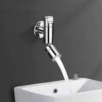 Нержавеющая сталь одинарный холодный кран G1/2 встраиваемый в стену кран для уборки комнаты швабры для бассейна кран для уборки ванной комнаты мини экономия места