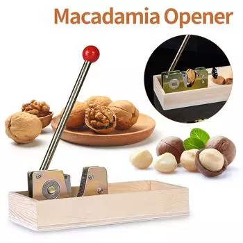 Нержавеющая сталь открывалка для орехов макадамия машина для очистки грецких орехов ручной орехокол щипцы для грецких орехов каштаны
