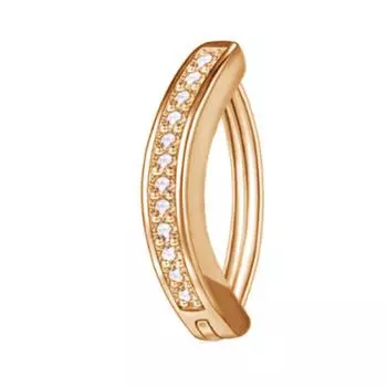 Стальные поддельные пупочные украшения-кликеры в форме сердца и бабочки, хрустальные кольца для пупка I6J4 Silver-One size