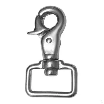 Нержавеющая сталь поворотный триггер карабин брелок пряжка для багажа сумочка