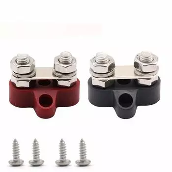 Нержавеющая сталь прочная клемма шпилька питания и заземления соединительный блок 48 В автомобиль автофургон фургон