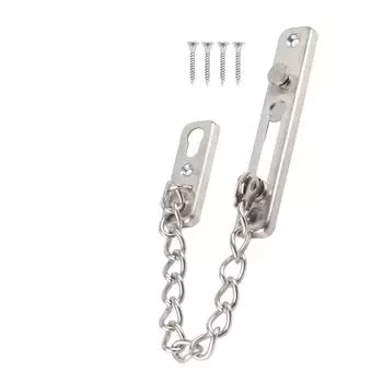 Нержавеющая сталь прочный противоугонный цепной замок охранник внутри двери дома отеля(2 #)