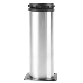 Нержавеющая сталь регулируемые ножки для кухонных шкафов для дома и кухни, круглые ножки для мебели 50*150 мм