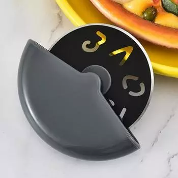 Нержавеющая сталь резак для пиццы антикоррозийный круглый режущий круг нож для пиццы с крышкой инструменты для выпечки кондитерских изделий кухонные гаджеты белый