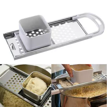 Нержавеющая сталь рубанок Spaetzle многофункциональный рубанок для ньокки яичная лапша пельмени инструмент с безопасной теркой кухонные принадлежности