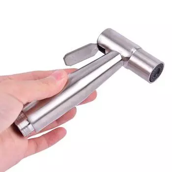 Нержавеющая сталь ручной биде кран для ванной комнаты ручной распылитель для душа туалет распылитель головка самоочищающийся сантехника onesize