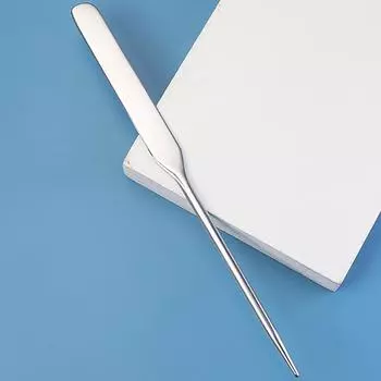 Нержавеющая сталь с двумя головками, шпатель для макияжа с тонером, палочка для смешивания, основа с сумкой