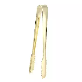 Нержавеющая сталь Сахар Лед Кондитерские изделия Сахар Кулинария Зажим Зажим Салат Бар Бар Щипцы Инструменты Золотое Покрытие